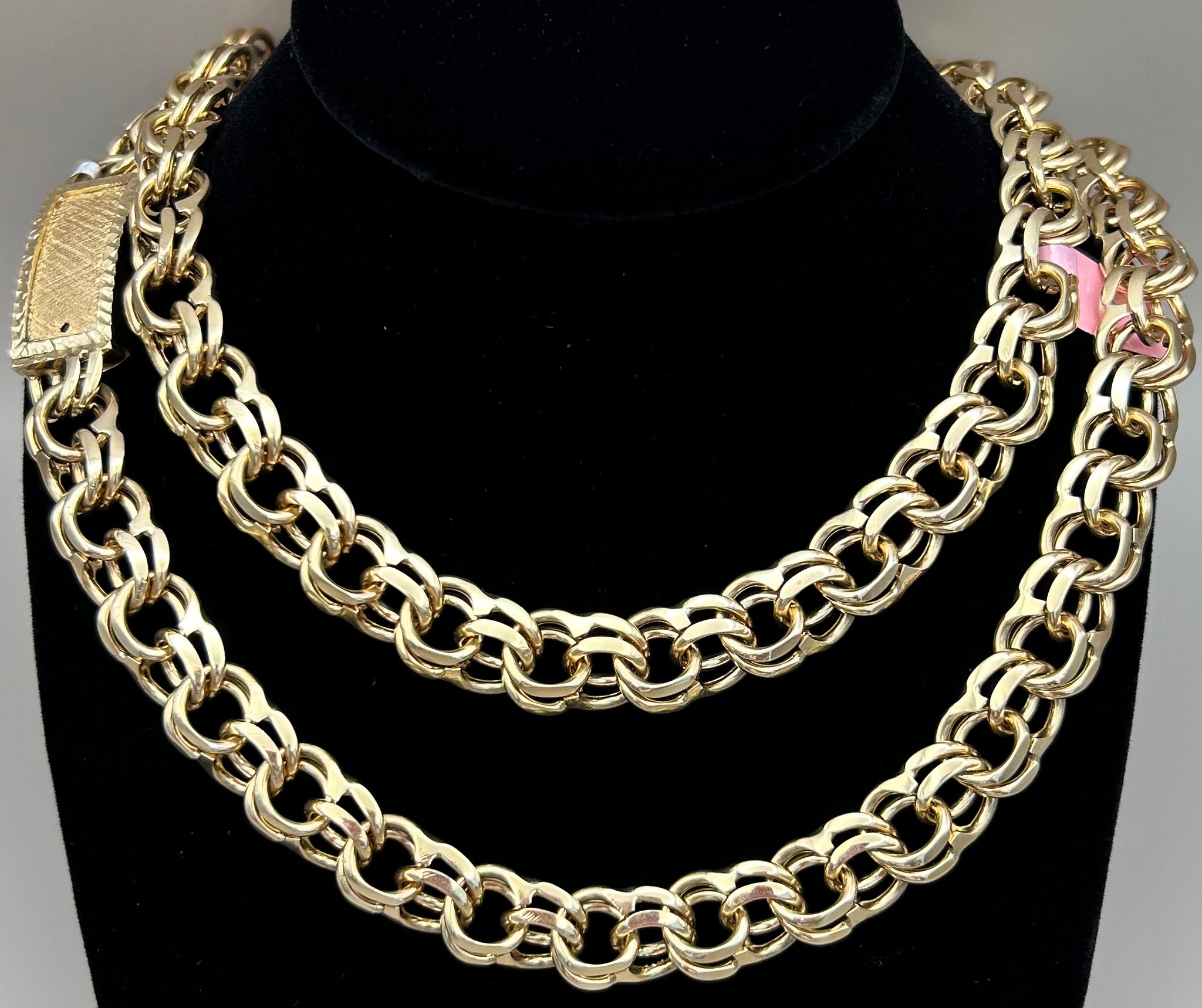 14KT 200 Gms Solid Gold Chino Link Chain – Jewelzz